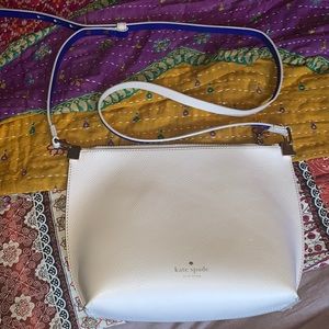 Kate Spade white/blue Foster Court Pepper
